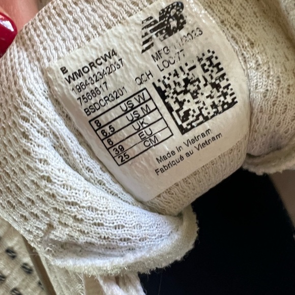 New balance fresh foam X more v4 sneakers size 8 - Picture 4 of 4